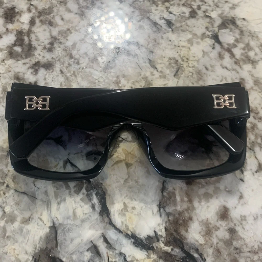 BALLY Oversized Square BB Logo Sunglasses